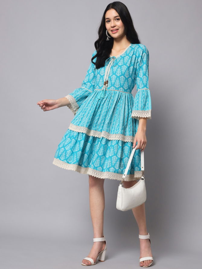 Vrede Vogel 9321 To 9326 Fancy Wholesale Party Wear Tunic Kurtis
